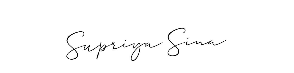 Here are the top 10 professional signature styles for the name Supriya Sina. These are the best autograph styles you can use for your name. Supriya Sina signature style 2 images and pictures png