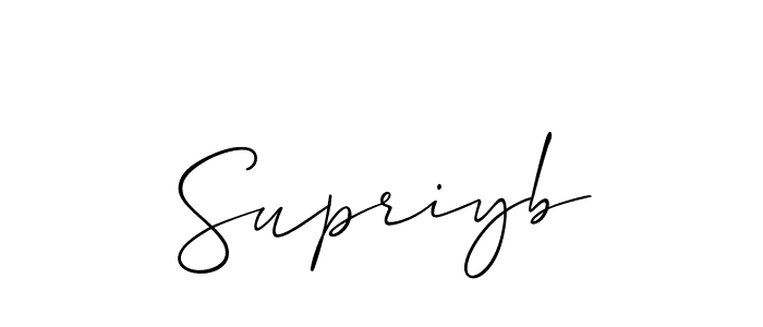 Here are the top 10 professional signature styles for the name Supriyb. These are the best autograph styles you can use for your name. Supriyb signature style 2 images and pictures png
