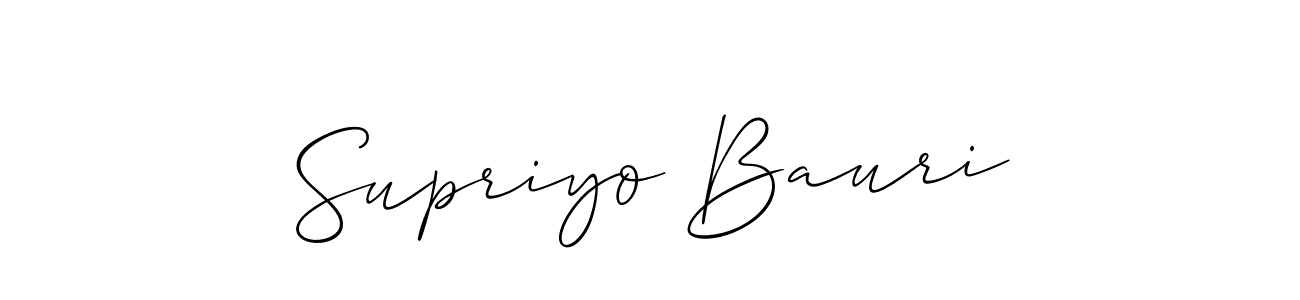Similarly Allison_Script is the best handwritten signature design. Signature creator online .You can use it as an online autograph creator for name Supriyo Bauri. Supriyo Bauri signature style 2 images and pictures png