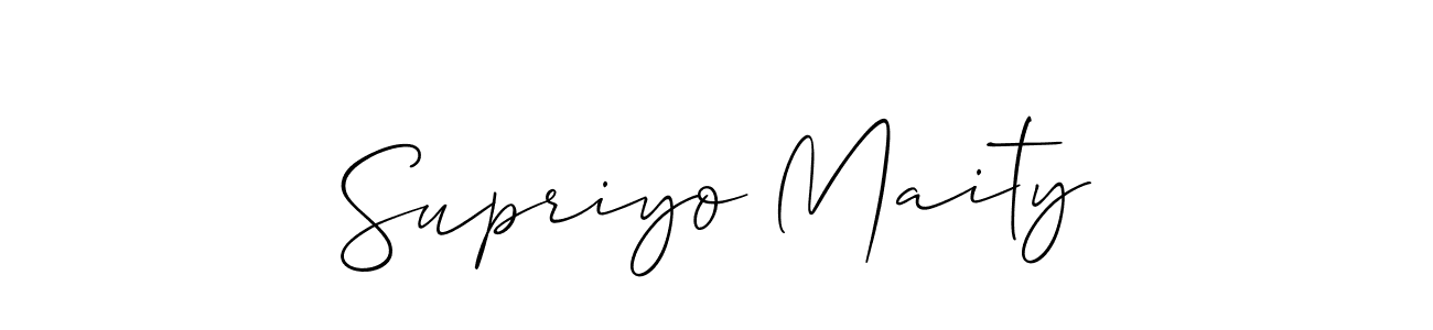 Make a beautiful signature design for name Supriyo Maity. Use this online signature maker to create a handwritten signature for free. Supriyo Maity signature style 2 images and pictures png