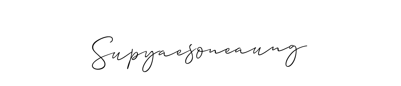 See photos of Supyaesoneaung official signature by Spectra . Check more albums & portfolios. Read reviews & check more about Allison_Script font. Supyaesoneaung signature style 2 images and pictures png