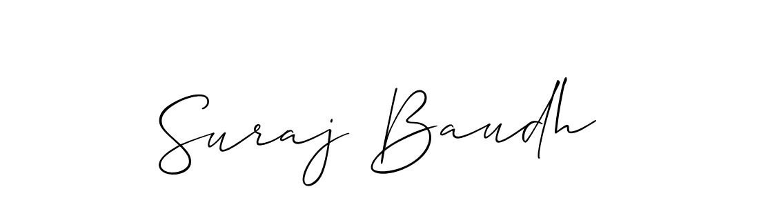 Check out images of Autograph of Suraj Baudh name. Actor Suraj Baudh Signature Style. Allison_Script is a professional sign style online. Suraj Baudh signature style 2 images and pictures png
