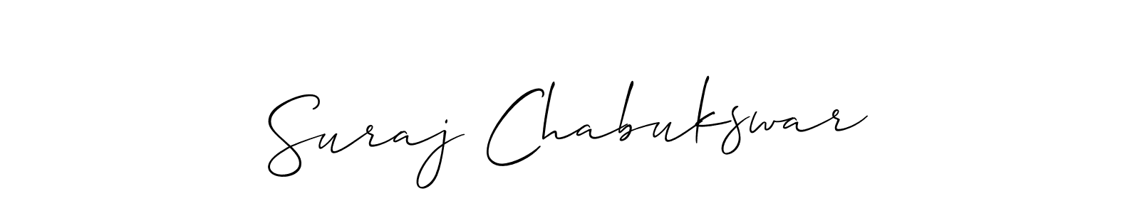 You can use this online signature creator to create a handwritten signature for the name Suraj Chabukswar. This is the best online autograph maker. Suraj Chabukswar signature style 2 images and pictures png