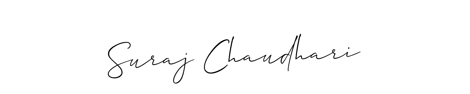 Make a beautiful signature design for name Suraj Chaudhari. Use this online signature maker to create a handwritten signature for free. Suraj Chaudhari signature style 2 images and pictures png