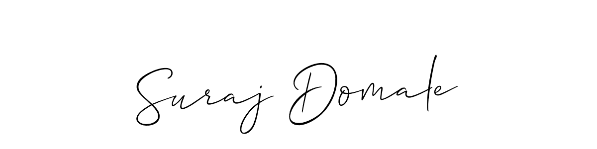 Make a beautiful signature design for name Suraj Domale. Use this online signature maker to create a handwritten signature for free. Suraj Domale signature style 2 images and pictures png