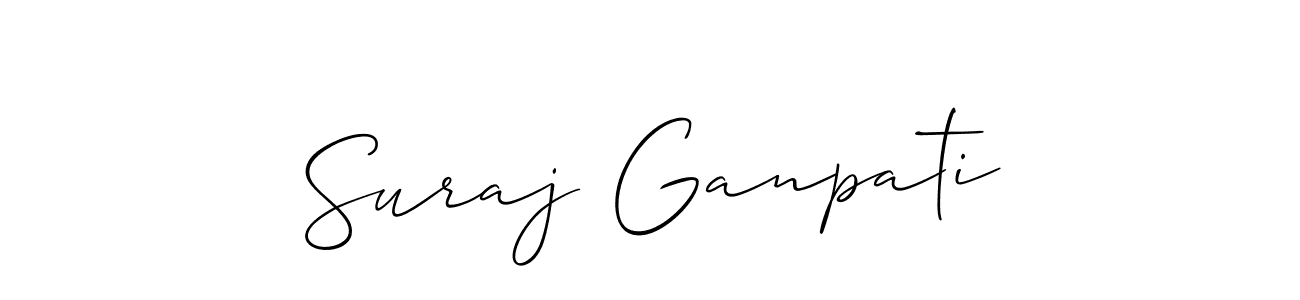 Once you've used our free online signature maker to create your best signature Allison_Script style, it's time to enjoy all of the benefits that Suraj Ganpati name signing documents. Suraj Ganpati signature style 2 images and pictures png