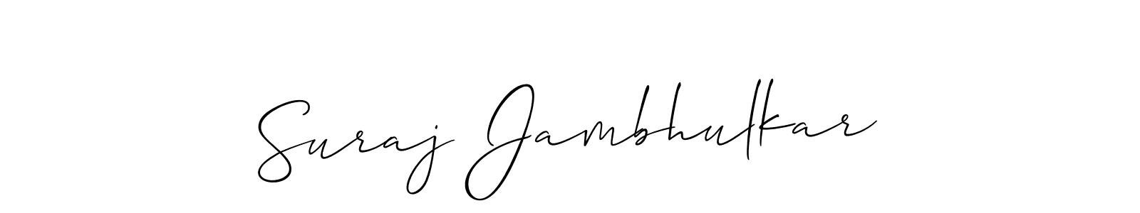 Check out images of Autograph of Suraj Jambhulkar name. Actor Suraj Jambhulkar Signature Style. Allison_Script is a professional sign style online. Suraj Jambhulkar signature style 2 images and pictures png