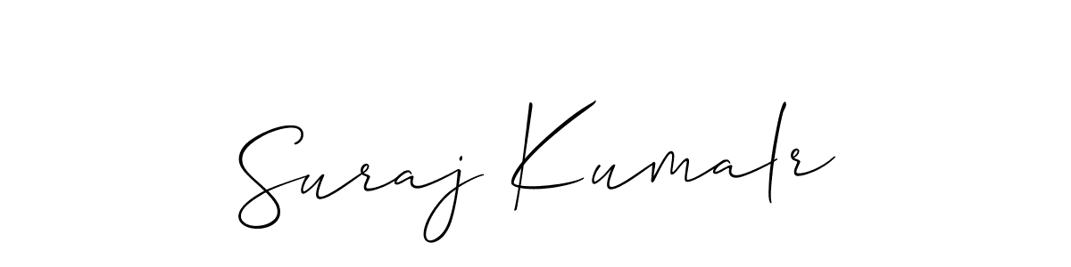 Once you've used our free online signature maker to create your best signature Allison_Script style, it's time to enjoy all of the benefits that Suraj Kumalr name signing documents. Suraj Kumalr signature style 2 images and pictures png