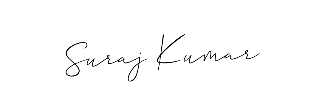 Also You can easily find your signature by using the search form. We will create Suraj Kumar name handwritten signature images for you free of cost using Allison_Script sign style. Suraj Kumar signature style 2 images and pictures png