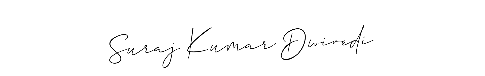 This is the best signature style for the Suraj Kumar Dwivedi name. Also you like these signature font (Allison_Script). Mix name signature. Suraj Kumar Dwivedi signature style 2 images and pictures png