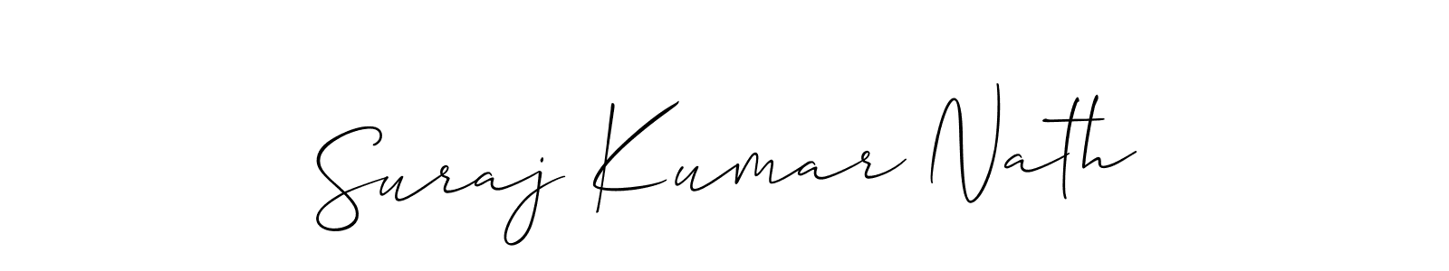 Best and Professional Signature Style for Suraj Kumar Nath. Allison_Script Best Signature Style Collection. Suraj Kumar Nath signature style 2 images and pictures png