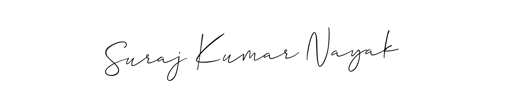 if you are searching for the best signature style for your name Suraj Kumar Nayak. so please give up your signature search. here we have designed multiple signature styles  using Allison_Script. Suraj Kumar Nayak signature style 2 images and pictures png