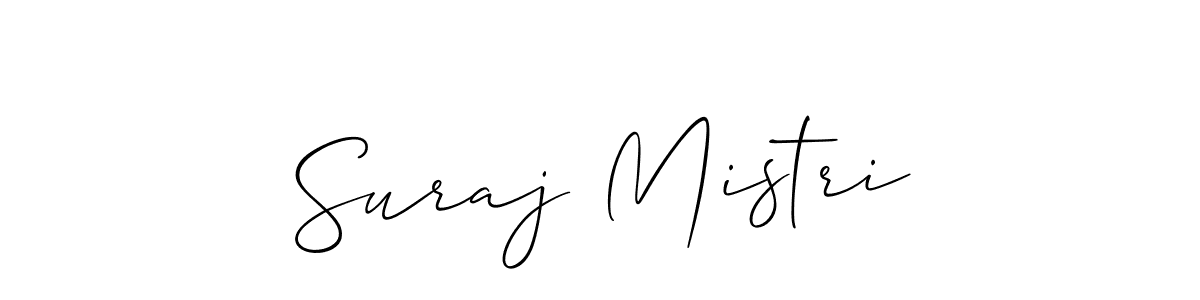 Similarly Allison_Script is the best handwritten signature design. Signature creator online .You can use it as an online autograph creator for name Suraj Mistri. Suraj Mistri signature style 2 images and pictures png