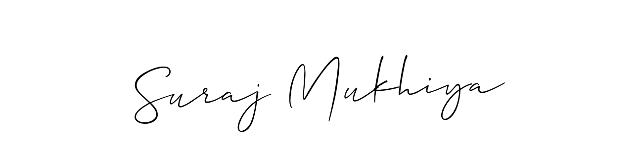 This is the best signature style for the Suraj Mukhiya name. Also you like these signature font (Allison_Script). Mix name signature. Suraj Mukhiya signature style 2 images and pictures png