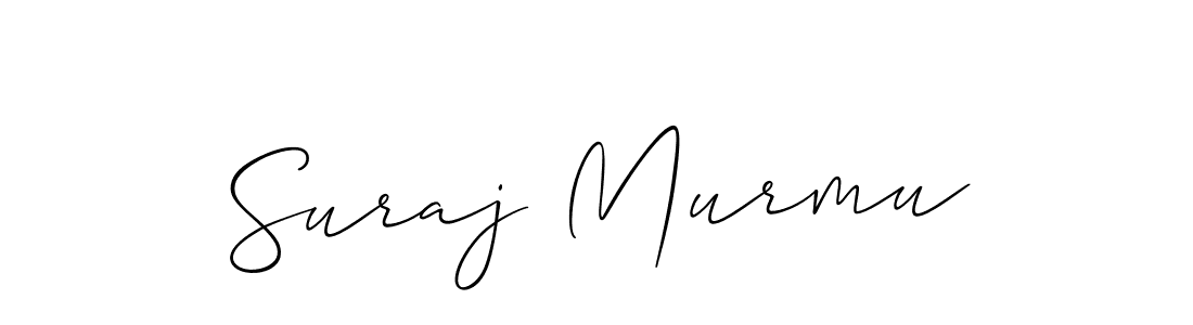 Create a beautiful signature design for name Suraj Murmu. With this signature (Allison_Script) fonts, you can make a handwritten signature for free. Suraj Murmu signature style 2 images and pictures png
