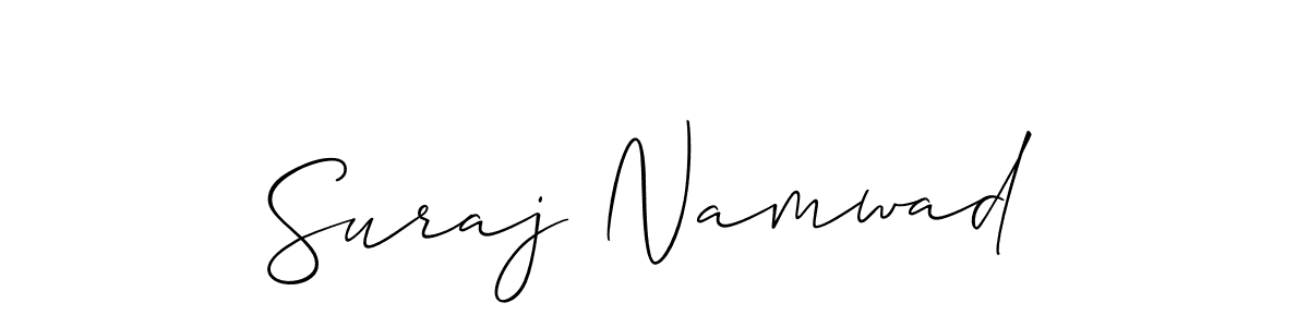 Suraj Namwad stylish signature style. Best Handwritten Sign (Allison_Script) for my name. Handwritten Signature Collection Ideas for my name Suraj Namwad. Suraj Namwad signature style 2 images and pictures png