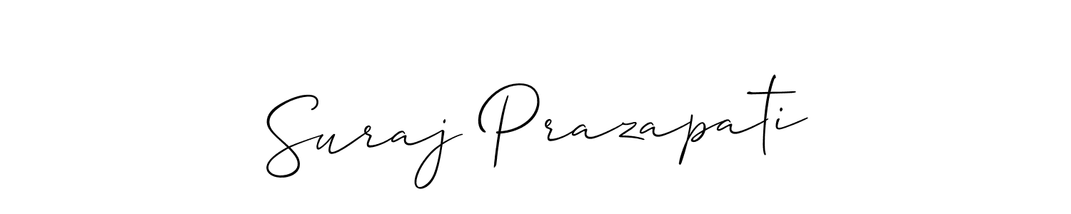 Here are the top 10 professional signature styles for the name Suraj Prazapati. These are the best autograph styles you can use for your name. Suraj Prazapati signature style 2 images and pictures png