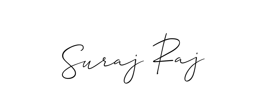 You should practise on your own different ways (Allison_Script) to write your name (Suraj Raj) in signature. don't let someone else do it for you. Suraj Raj signature style 2 images and pictures png