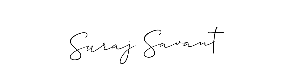 Best and Professional Signature Style for Suraj Savant. Allison_Script Best Signature Style Collection. Suraj Savant signature style 2 images and pictures png