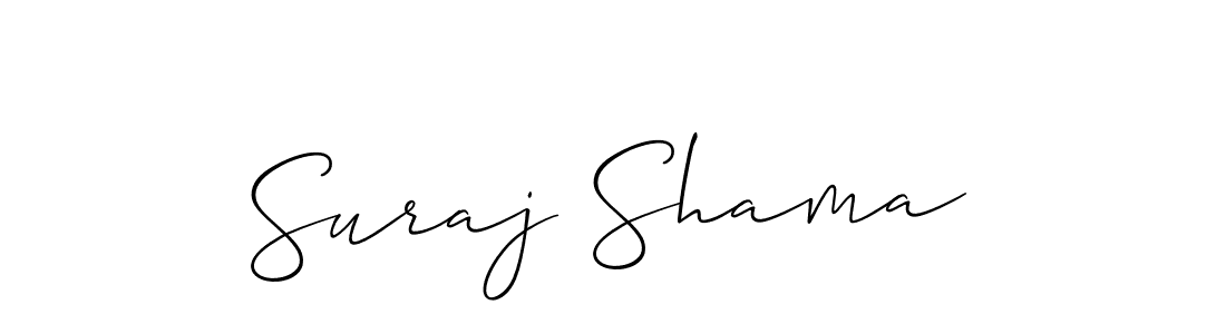 Best and Professional Signature Style for Suraj Shama. Allison_Script Best Signature Style Collection. Suraj Shama signature style 2 images and pictures png