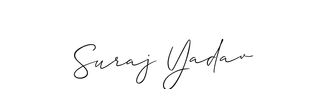 Best and Professional Signature Style for Suraj Yadav. Allison_Script Best Signature Style Collection. Suraj Yadav signature style 2 images and pictures png