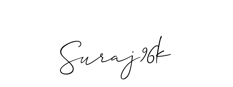 Design your own signature with our free online signature maker. With this signature software, you can create a handwritten (Allison_Script) signature for name Suraj96k. Suraj96k signature style 2 images and pictures png