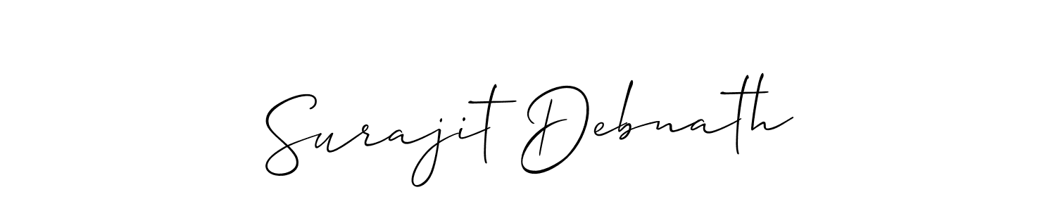 Once you've used our free online signature maker to create your best signature Allison_Script style, it's time to enjoy all of the benefits that Surajit Debnath name signing documents. Surajit Debnath signature style 2 images and pictures png