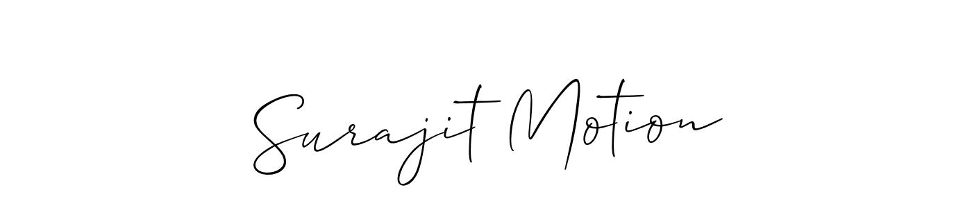 This is the best signature style for the Surajit Motion name. Also you like these signature font (Allison_Script). Mix name signature. Surajit Motion signature style 2 images and pictures png