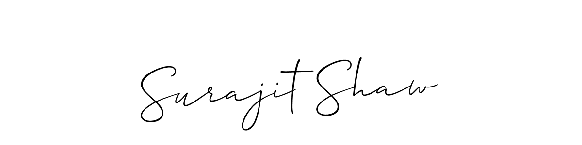 Make a short Surajit Shaw signature style. Manage your documents anywhere anytime using Allison_Script. Create and add eSignatures, submit forms, share and send files easily. Surajit Shaw signature style 2 images and pictures png