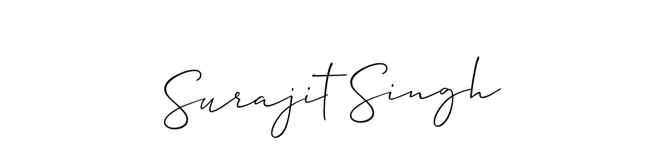 Similarly Allison_Script is the best handwritten signature design. Signature creator online .You can use it as an online autograph creator for name Surajit Singh. Surajit Singh signature style 2 images and pictures png