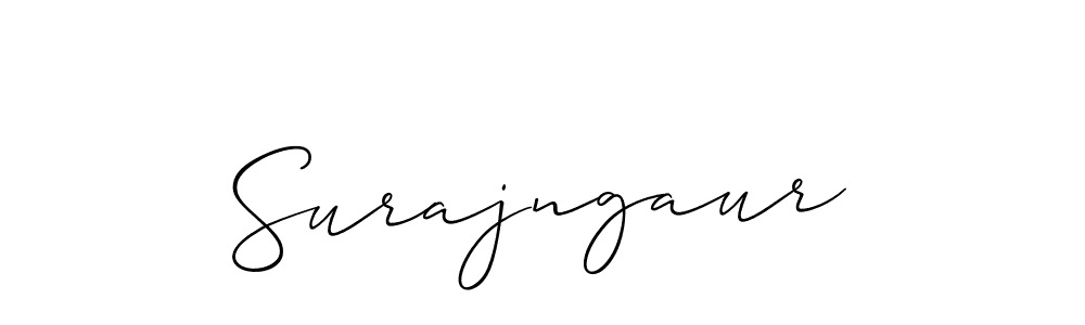 This is the best signature style for the Surajngaur name. Also you like these signature font (Allison_Script). Mix name signature. Surajngaur signature style 2 images and pictures png