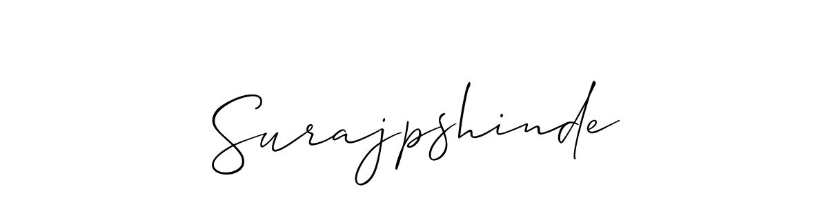 if you are searching for the best signature style for your name Surajpshinde. so please give up your signature search. here we have designed multiple signature styles  using Allison_Script. Surajpshinde signature style 2 images and pictures png