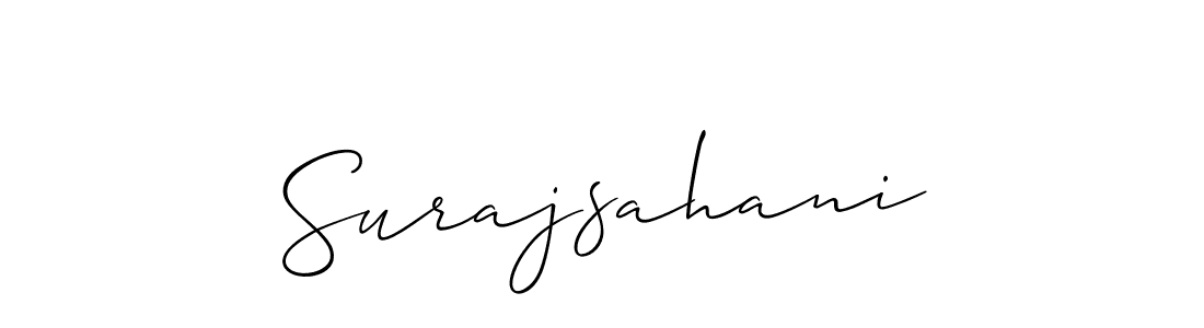 See photos of Surajsahani official signature by Spectra . Check more albums & portfolios. Read reviews & check more about Allison_Script font. Surajsahani signature style 2 images and pictures png