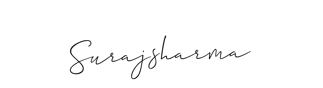 Once you've used our free online signature maker to create your best signature Allison_Script style, it's time to enjoy all of the benefits that Surajsharma name signing documents. Surajsharma signature style 2 images and pictures png