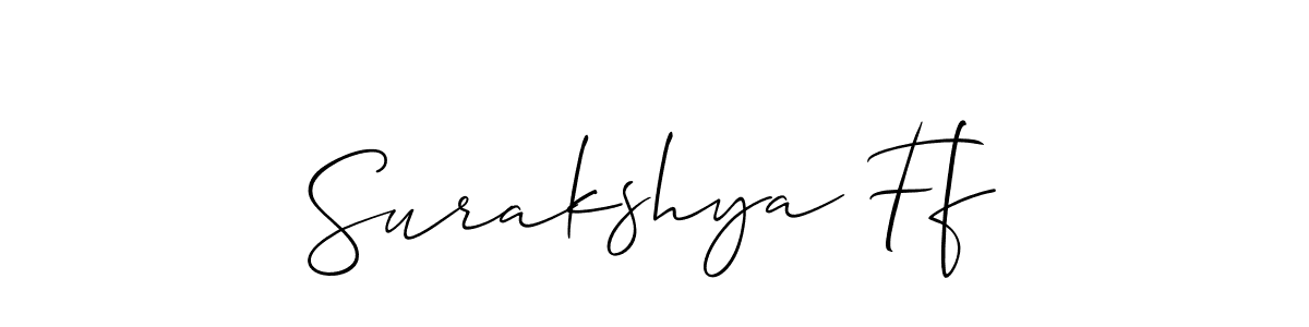 Best and Professional Signature Style for Surakshya Ff. Allison_Script Best Signature Style Collection. Surakshya Ff signature style 2 images and pictures png