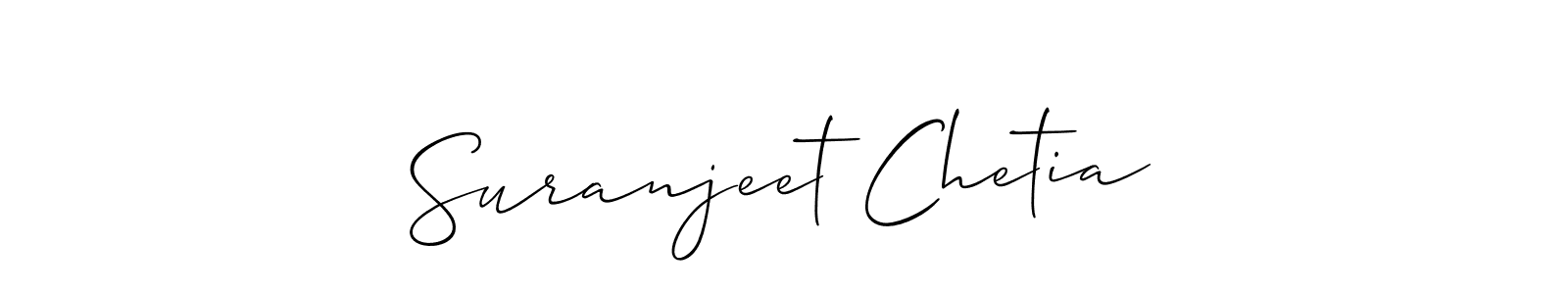 Make a beautiful signature design for name Suranjeet Chetia. Use this online signature maker to create a handwritten signature for free. Suranjeet Chetia signature style 2 images and pictures png