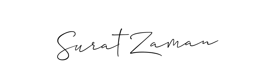 Once you've used our free online signature maker to create your best signature Allison_Script style, it's time to enjoy all of the benefits that Surat Zaman name signing documents. Surat Zaman signature style 2 images and pictures png