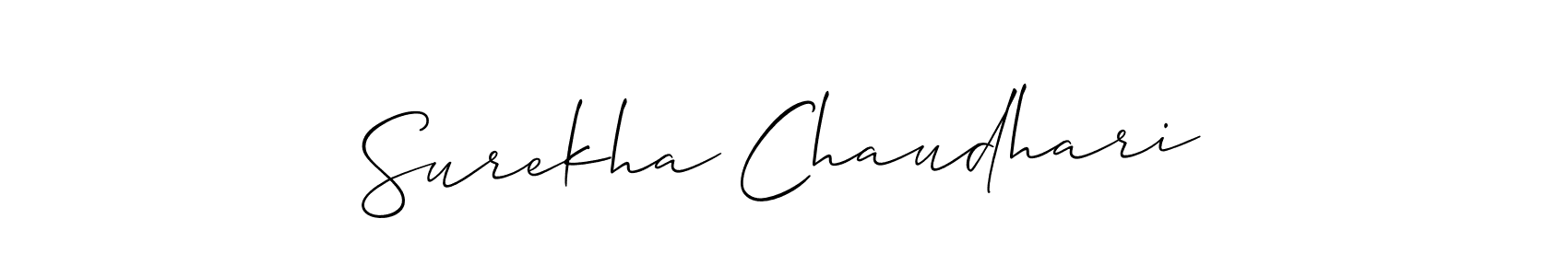 Check out images of Autograph of Surekha Chaudhari name. Actor Surekha Chaudhari Signature Style. Allison_Script is a professional sign style online. Surekha Chaudhari signature style 2 images and pictures png