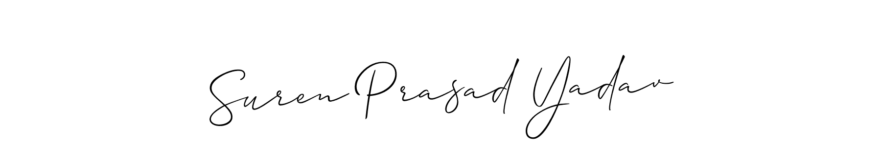 Once you've used our free online signature maker to create your best signature Allison_Script style, it's time to enjoy all of the benefits that Suren Prasad Yadav name signing documents. Suren Prasad Yadav signature style 2 images and pictures png