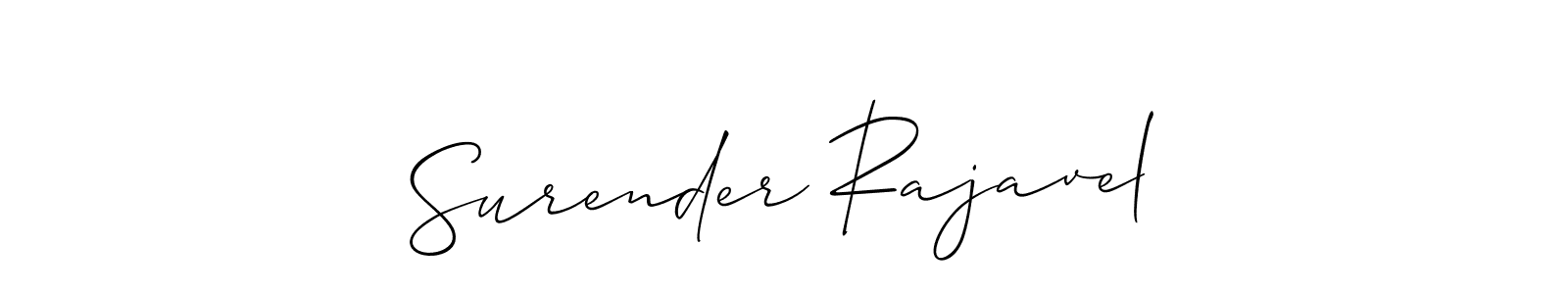 See photos of Surender Rajavel official signature by Spectra . Check more albums & portfolios. Read reviews & check more about Allison_Script font. Surender Rajavel signature style 2 images and pictures png