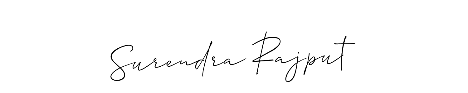 Best and Professional Signature Style for Surendra Rajput. Allison_Script Best Signature Style Collection. Surendra Rajput signature style 2 images and pictures png