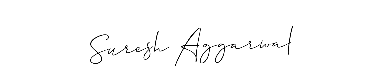Also You can easily find your signature by using the search form. We will create Suresh Aggarwal name handwritten signature images for you free of cost using Allison_Script sign style. Suresh Aggarwal signature style 2 images and pictures png
