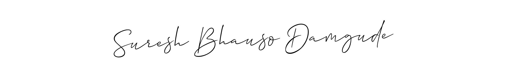 Similarly Allison_Script is the best handwritten signature design. Signature creator online .You can use it as an online autograph creator for name Suresh Bhauso Damgude. Suresh Bhauso Damgude signature style 2 images and pictures png