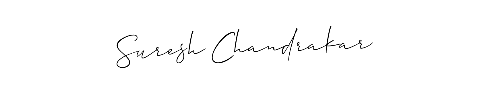 Also You can easily find your signature by using the search form. We will create Suresh Chandrakar name handwritten signature images for you free of cost using Allison_Script sign style. Suresh Chandrakar signature style 2 images and pictures png