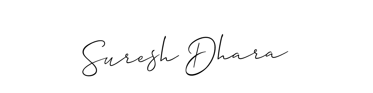 Make a beautiful signature design for name Suresh Dhara. Use this online signature maker to create a handwritten signature for free. Suresh Dhara signature style 2 images and pictures png