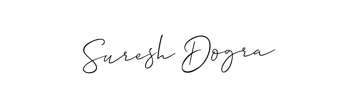 Once you've used our free online signature maker to create your best signature Allison_Script style, it's time to enjoy all of the benefits that Suresh Dogra name signing documents. Suresh Dogra signature style 2 images and pictures png