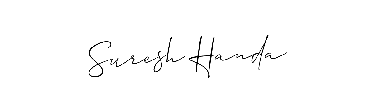 Once you've used our free online signature maker to create your best signature Allison_Script style, it's time to enjoy all of the benefits that Suresh Handa name signing documents. Suresh Handa signature style 2 images and pictures png