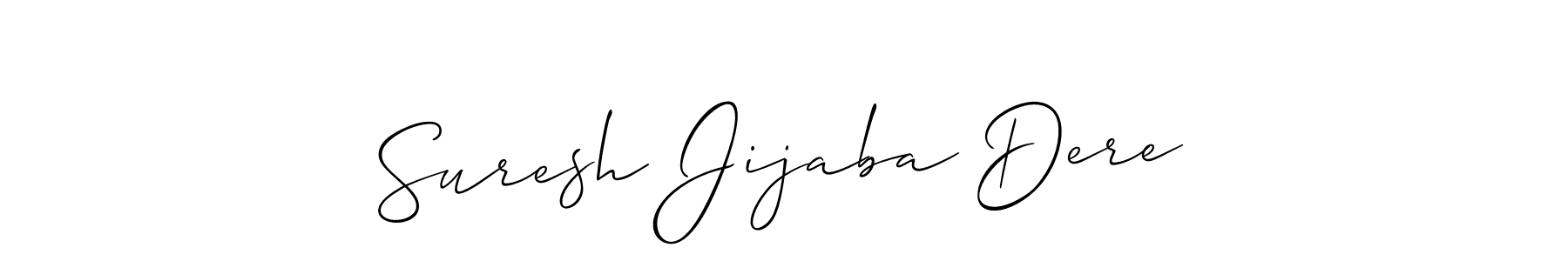 Make a beautiful signature design for name Suresh Jijaba Dere. Use this online signature maker to create a handwritten signature for free. Suresh Jijaba Dere signature style 2 images and pictures png