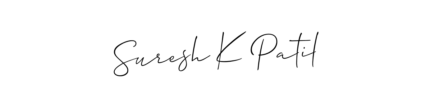 Make a short Suresh K Patil signature style. Manage your documents anywhere anytime using Allison_Script. Create and add eSignatures, submit forms, share and send files easily. Suresh K Patil signature style 2 images and pictures png