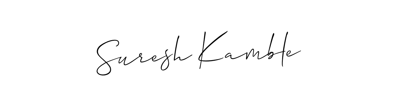 You can use this online signature creator to create a handwritten signature for the name Suresh Kamble. This is the best online autograph maker. Suresh Kamble signature style 2 images and pictures png